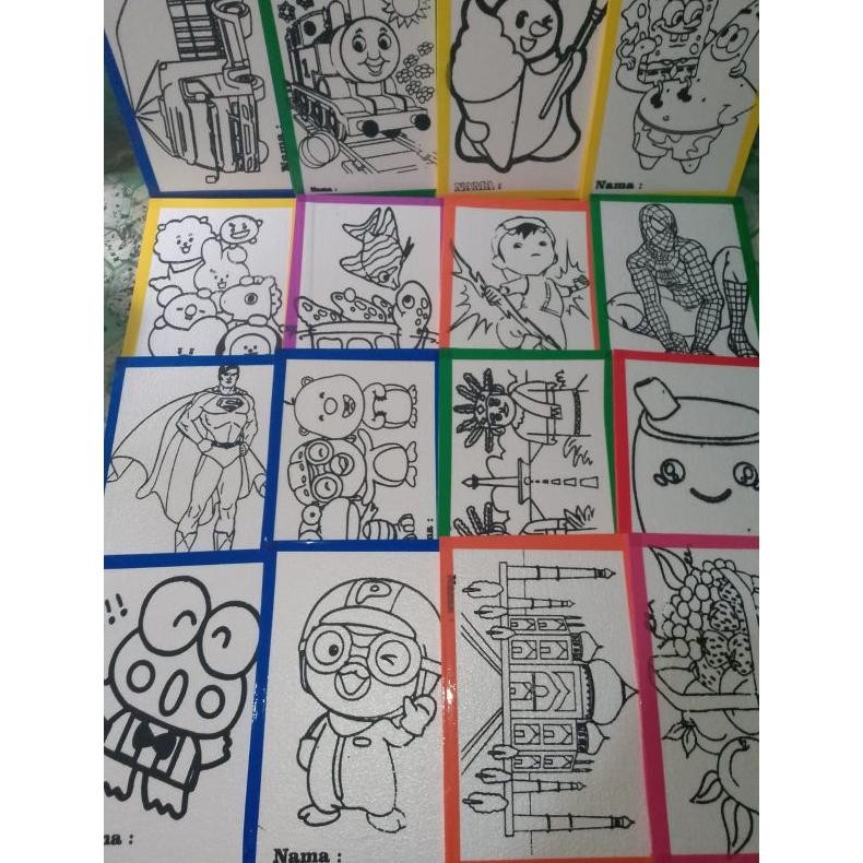 

HEBOH PSKET 30 PICS STROFOM LIKIS LIS/LUKISAN STROFOM/STROFOM LIKIS/MELUKIS STROFOM AST