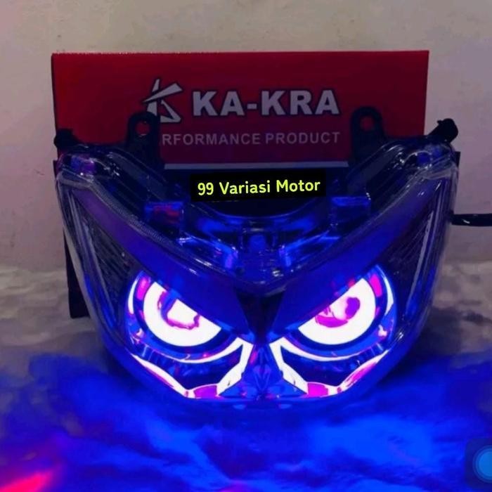 Lampu Depan Nmax Old Headlamp Reflektor Led Projie Aes Sen Original Dan Terpercaya