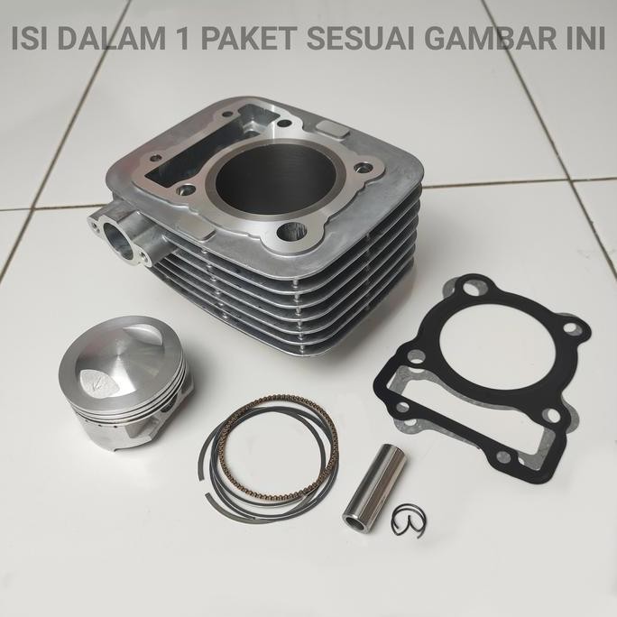 Blok Seher Boring Paket Bore up Kawasaki Klx 63mm 66mm