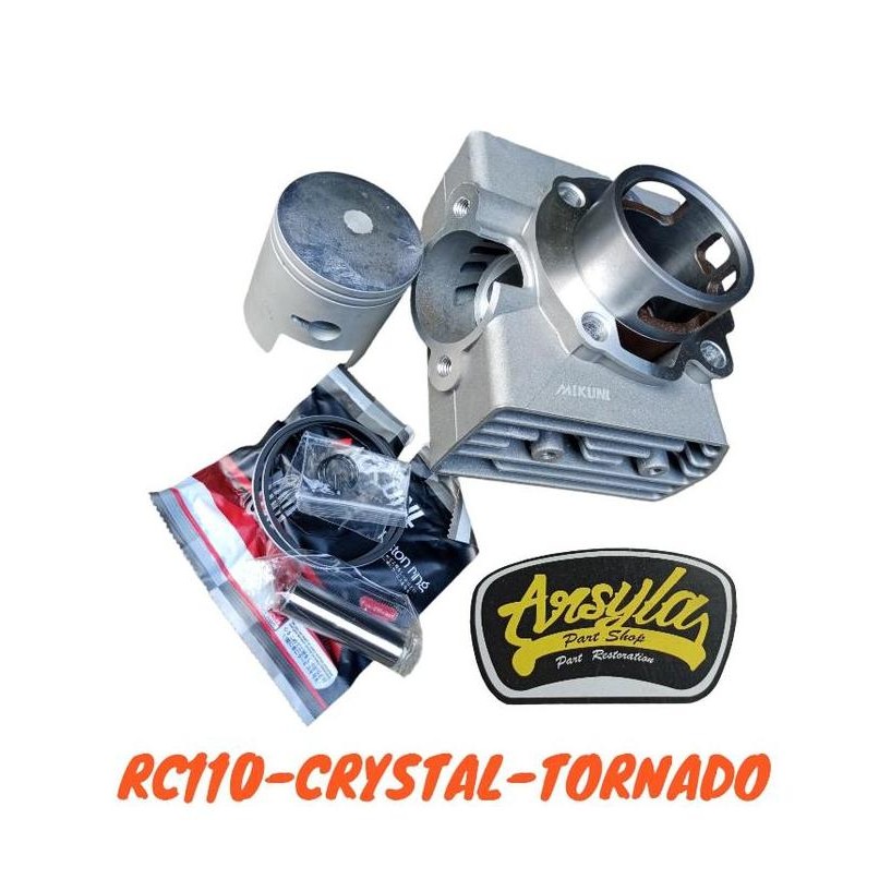 block blok cylinder piston seher Suzuki rc110 crystal tornado tornado gs good quality import