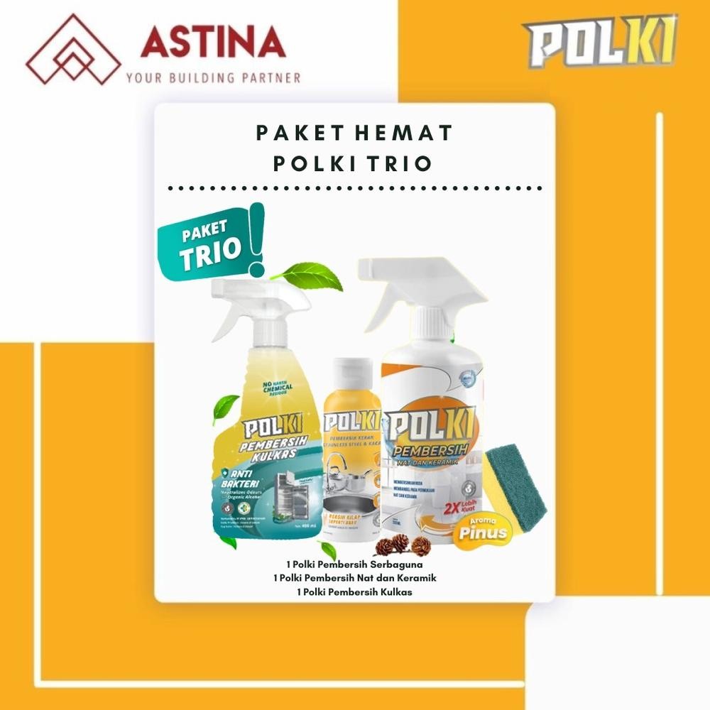 NEW [PAKET HEMAT POLKI TRIO] POLKI PEMBERSIH KERAK, POLKI PEMBERSIH NAT KERAMIK, POLKI PEMBERSIH KUL