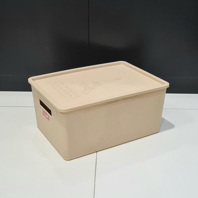 

Terlaris Asvita Kotak Segi Storage Box Container Keranjang Tutup Psb822