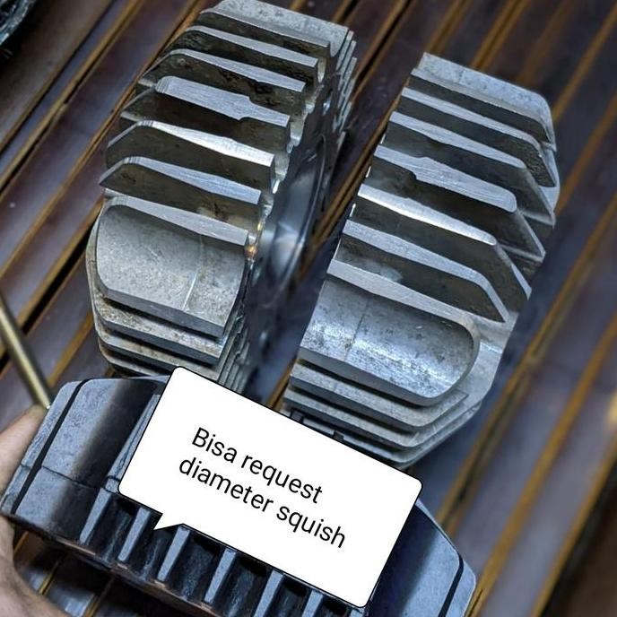 head belimbing vespa lubang busi tengah