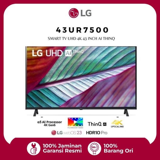 Big Sale- Lg Smart Tv 43Ur7500 Uhd 4K Ai Thinq 43 Inch