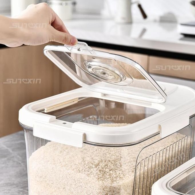

Terlaris Sunxin Dispenser Beras Dengan Pengaturan Waktu 5Kg 10Kg/ Rice Dispenser C04/ Tempat Wadah Penyimpanan Beras / Rice Bucket