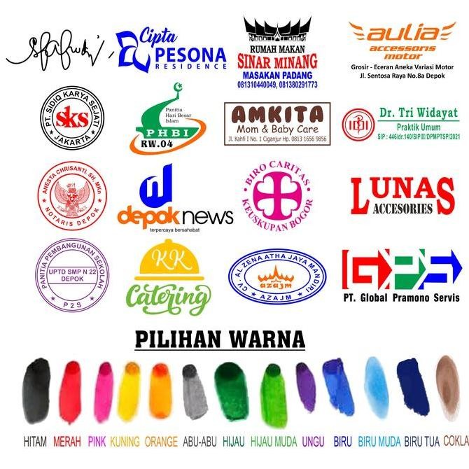 

Terlaris stempel otomatis / stempel flash / stempel warna (2warna) SALE