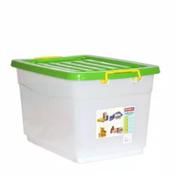 

Terlaris Box Container Lion Star 82 Liter Roda Plastik Wagon Vc 18 Kontainer Rak Susun Serbaguna Tempat Penyimpanan Barang Pakaian Mainan Storage Kontainer Multifungsi