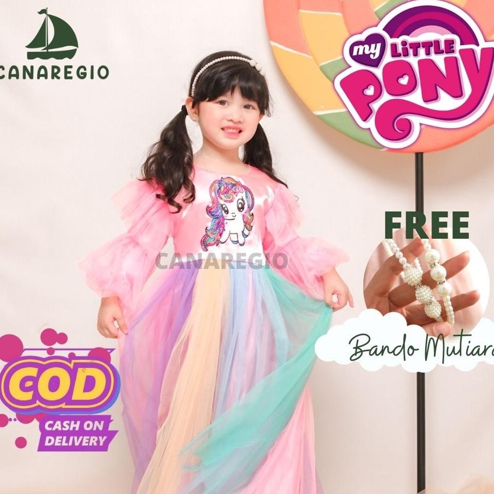 My Little Pony Baju Anak Perempuan Unicorn Dress My Little Pony Baju Anak Unicorn Baju Little Pony B