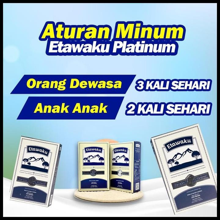 

Terlaris Etawaku Platinum - Susu Kambing & Krimer Bebas Alergi Dan Rendah Gula Good Quality
