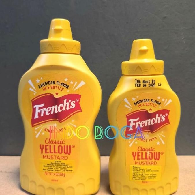 

Terlaris french's classic yellow mustard squeeze / mustard sauce SALE