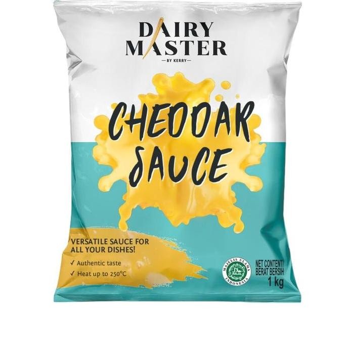

Terlaris Saus saos keju cheddar chedar cheese sauce Dairy Master asli halal Bahan Baking 1kg 1 kg SALE