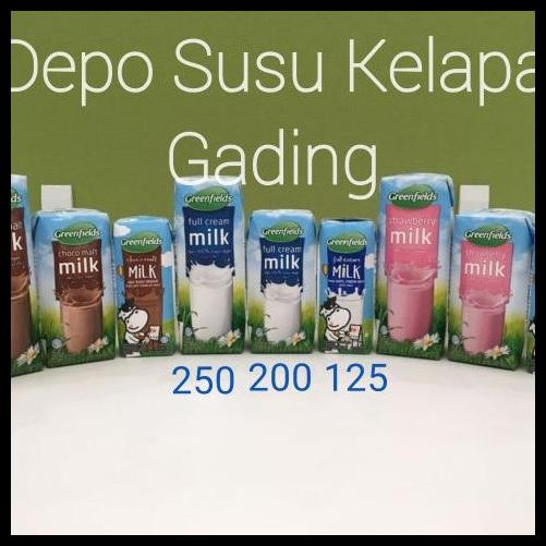 

Terlaris Susu Greenfields Uht 200 Ml X 24Pcs Coklat/Strw/Plain Greenfield 200Ml Good Quality