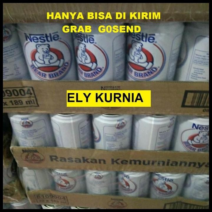 

Terlaris Nestle Bear Brand / Susu Beruang 1 Dus Isi 30 Klg @ 189 Ml Good Quality