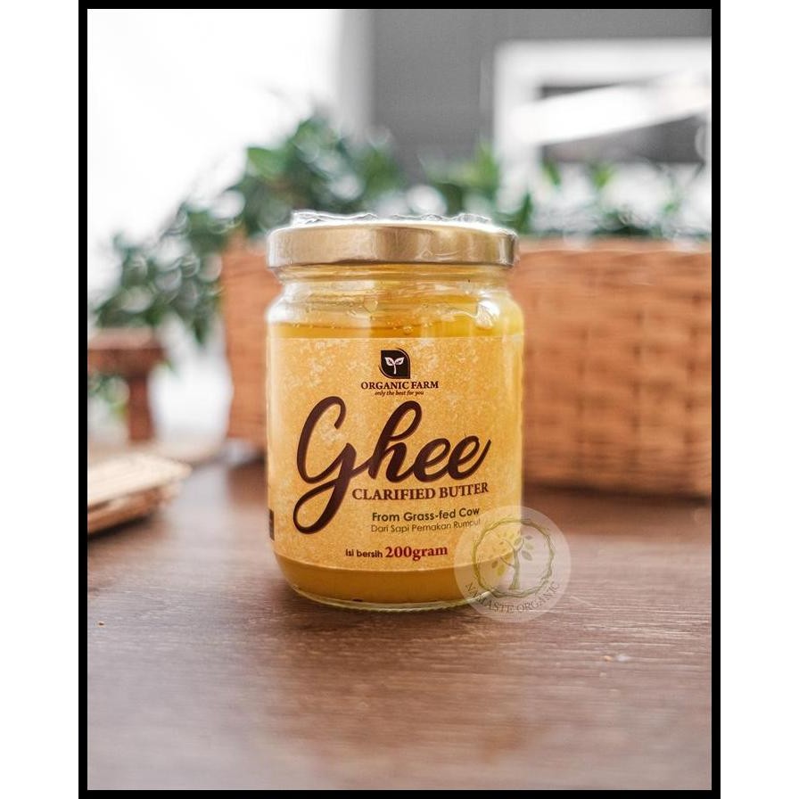 

Terlaris Organic Farm Ghee - Organic And Grass-Fed Clarified Butter 200Gr Good Quality