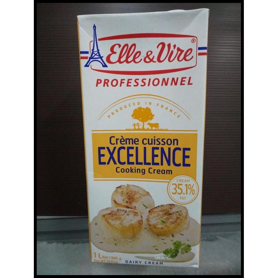 

Terlaris Elle & Vire Cooking Cream 1 Liter Good Quality