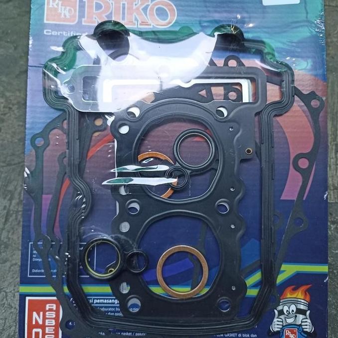 PAKING FULL SET NINJA 250 KARBU DAN INJEKSI GASKET KOMPLIT NINJA 250