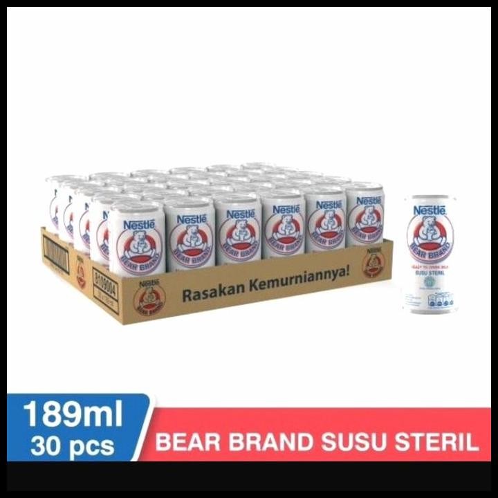 

Terlaris Susu Bear Brand 189 Ml 1 Dus Isi 30.Pcs Good Quality