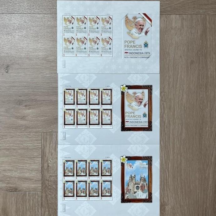 

Terlaris Perangko Prisma Horizontal Paus Fransiskus / Pope Francis Apostolic Journey to Indonesia 2024 SALE