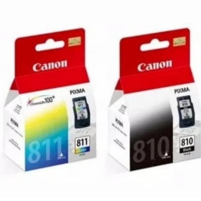 Canon Cartridge Pg-810-Black Dan Cl-811-Color New Stok