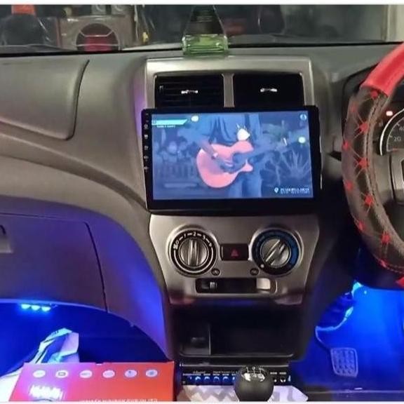 Tersedia head unit tv mobil android Ayla dan agya 9inch ram 2/32 free kamera