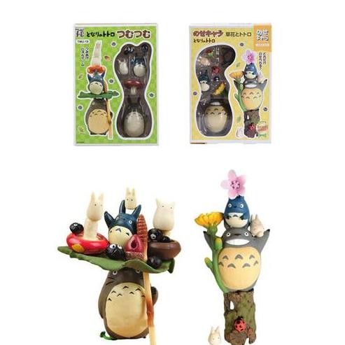 Action Figure Studio Ghibli My Neighbor Totoro Flowers Nosechara Box