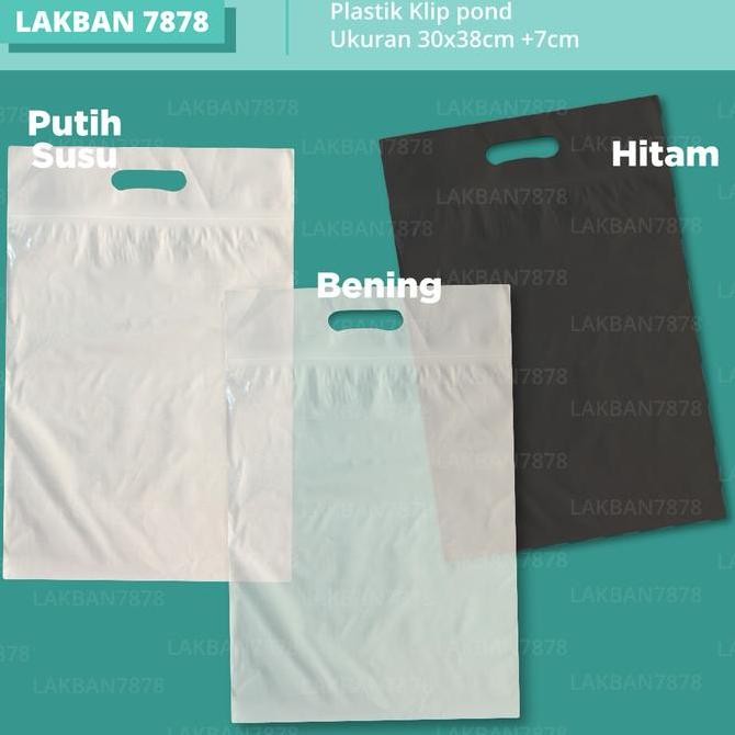 Klip Pond 30 X 38 Plastik Baju Oval Plong 30X38+7