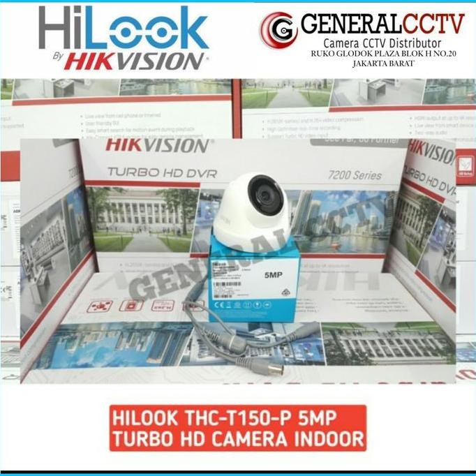 Tersedia PAKET CCTV 4 CAMERA HILOOK 5MP KOMPLIT TINGGAL PASANG Kamera