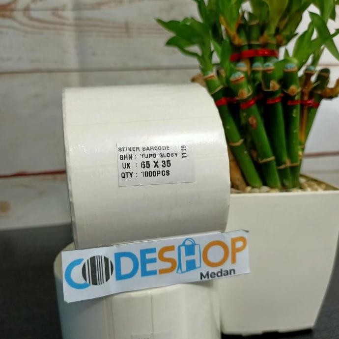

Label Yupo Glossy 33X45 (3 Line ) | Label Bar Anti Air New Stok