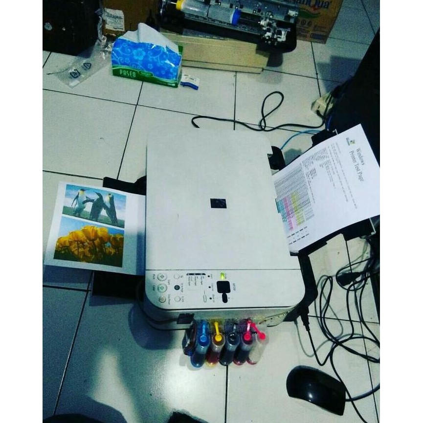 Canon Mp 258 / Mp 287 + Infus Remanufakture New Stok