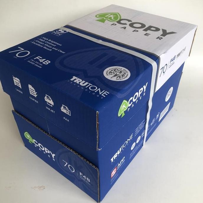 

BEBAS ONGKIR - kertas HVS F4 70gr IK Copy (1 box)