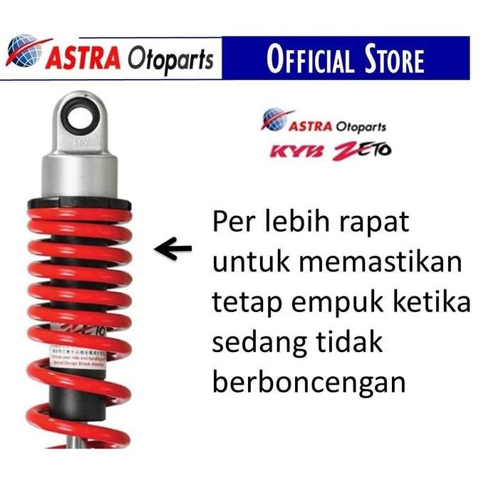 Shock Breaker Belakang KAYABA KYB ZETO Vario 125 dan Beat FI