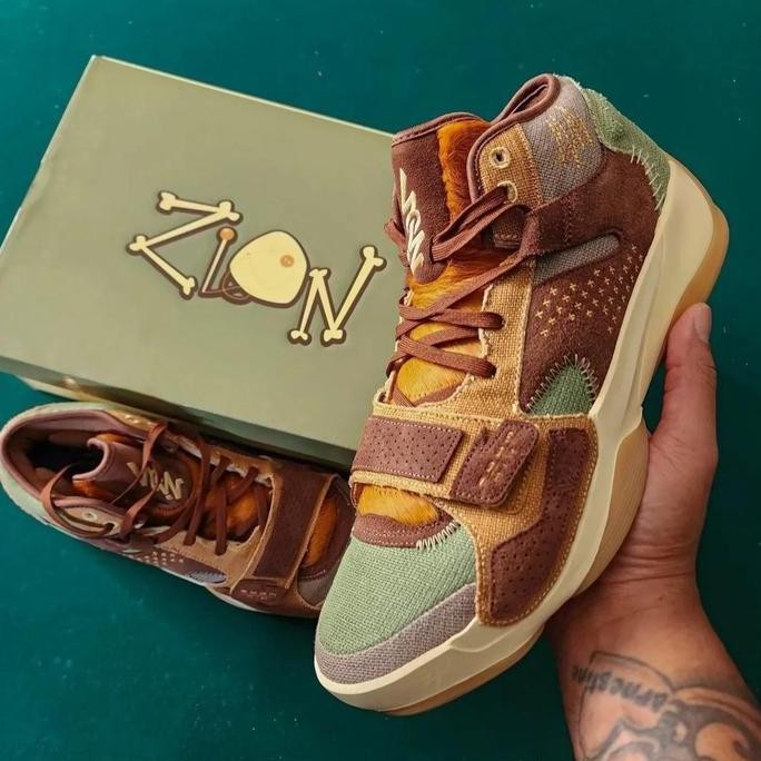 Tersedia SEPATU BASKET AJ ZION 2 VOODOO PRIUM ORIGINAL