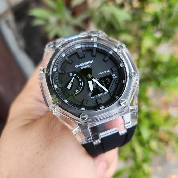 Murah Bnb Bezel Strap Transparan G-Shock Ga-2100 Ga-2110 Ga-B2100 Casio Oak