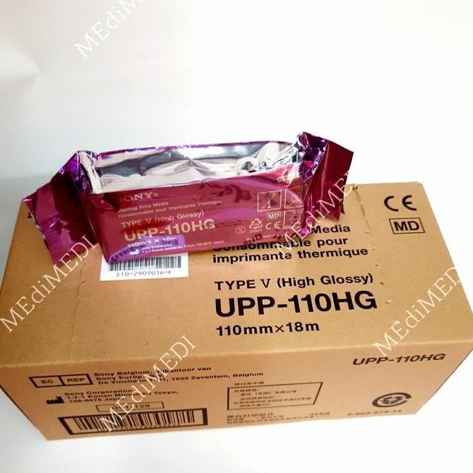 

TERLARIS - Kertas USG UPP 110 HG Sony ( per rol ) original Paper Alat