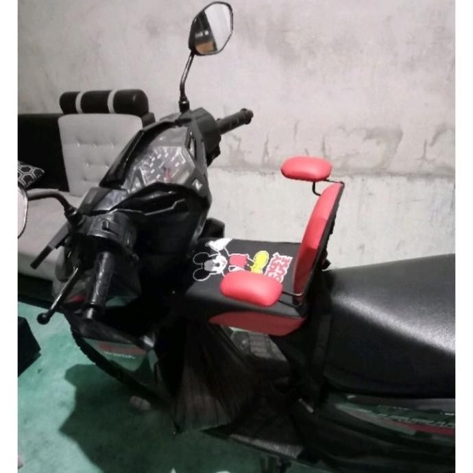 [Allthebest] tempat duduk bayi di motor/kulit jok motor/tempat duduk anak di