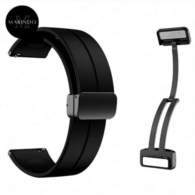 Promo Strap Jam Tangan Omega Tali Jam Tangan Omega Moonswatch Strap Rubber Buckel Magnetic 20.Mm Swa