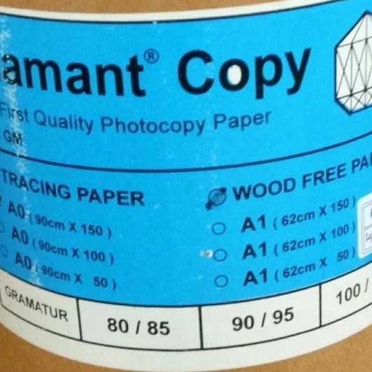 

TERBARU - KERTAS PLOTTER A0 150M DIAMANT