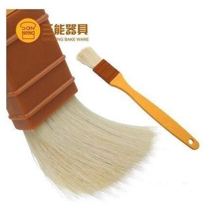 

Sanneng SN41194 - Pastry Brush / Kuas Kue Roti Wool isi 2pcs/set AST