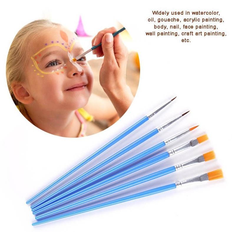 

Rcsbeauty set kuas cat lukis wajah set brush body face painting AST