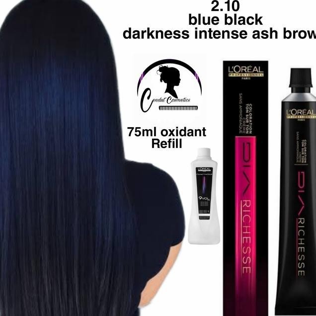 Loreal Diarechese 2.10 Blue Bla Pewarna Rambut Toning Rambut