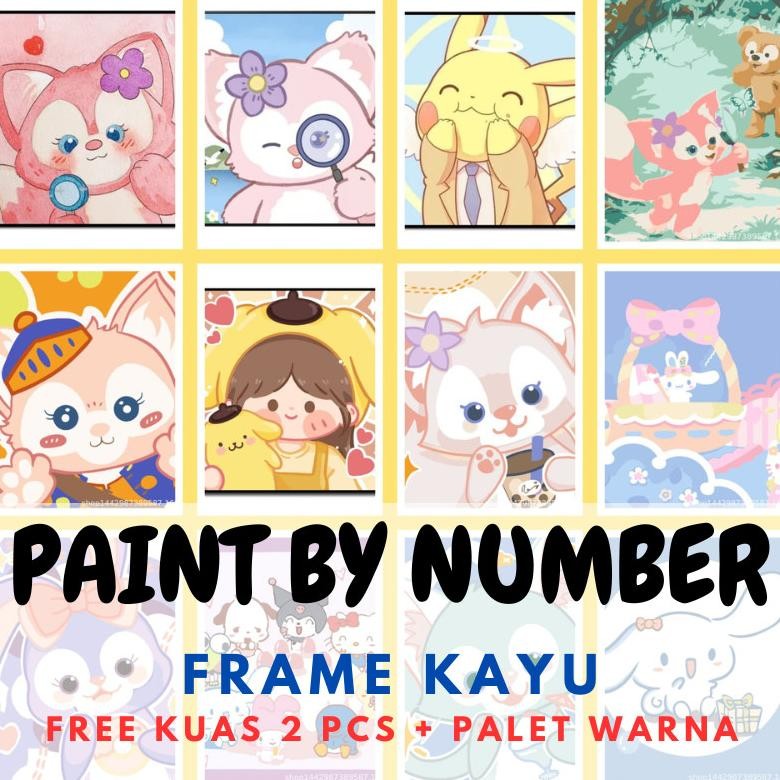 

Paint By Number Kanvas Lukis Canvas DIY Painting ST0025 AST