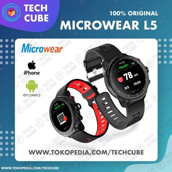 Microwear L5 Smartwatch Waterproof Heart Rate Alt Microwear X2 Plus