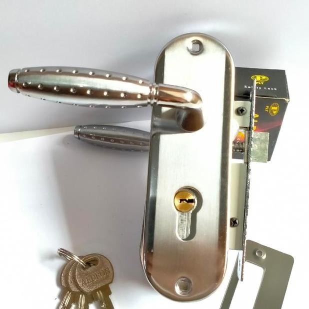 Kunci Pintu Kecil Handle Pintu Kecil Full Set Bagus