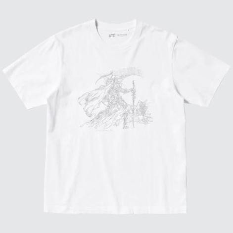 Uniqlo Ut Men Kaos Pria Grafis Final Fantasy Lengan Pendek White (Best Quality)