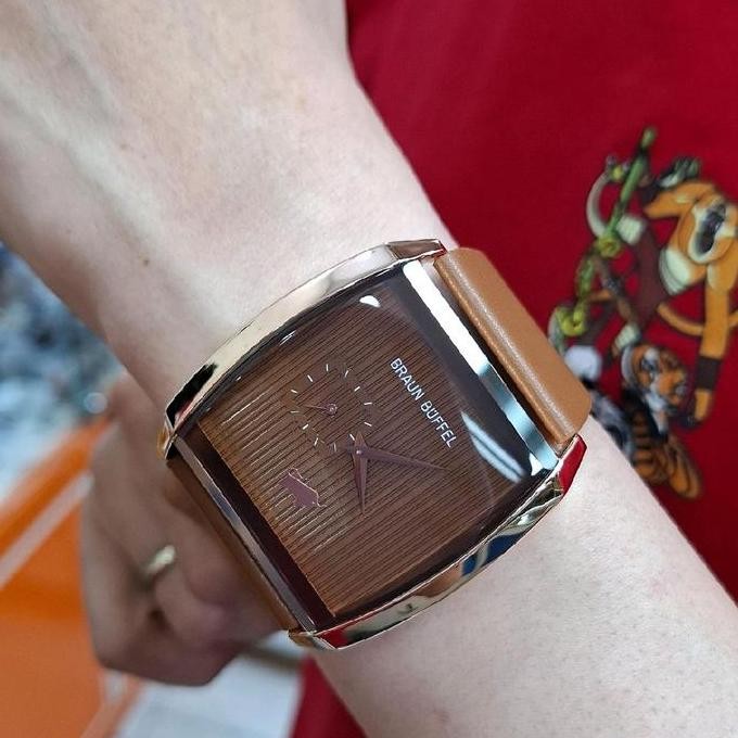 Promo Jam Tangan Pria Braun Buffel -Original Garansi 1 Tahun -Tahan Air - Watch, Watches ( Bayar Dir