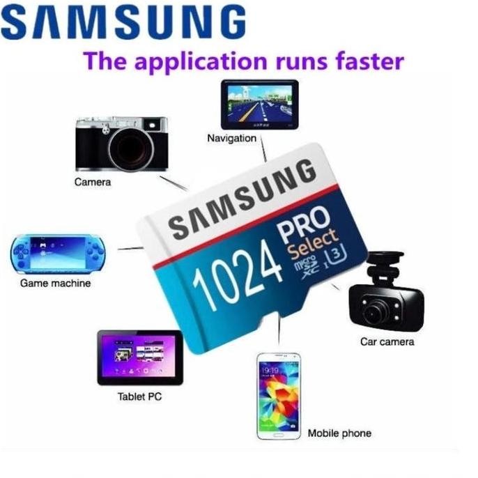 TERLARIS - Kartu memori micro SD card 128 256 512 GB 1TB