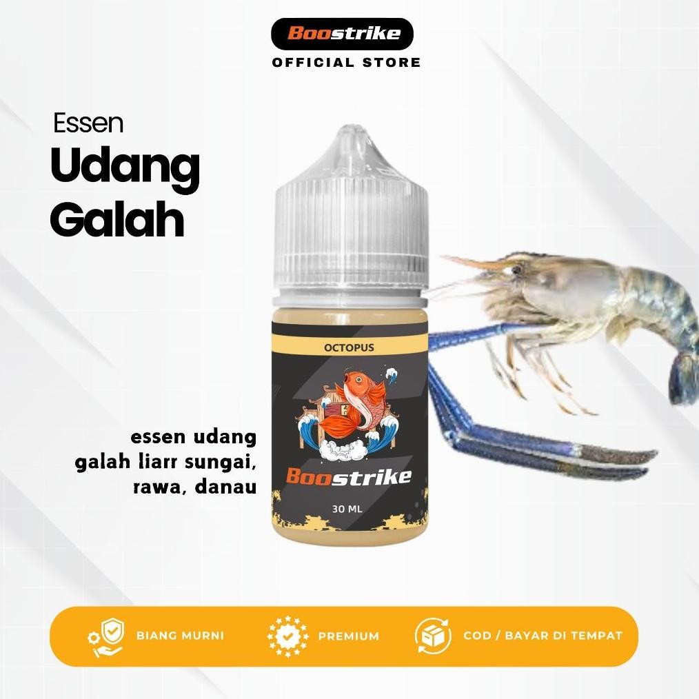 Essen Mancing Udang Galah Liar Dan Lobster Air Tawar Sungai Rawa Danau | ESSEN BOOSTRIKE 30ML