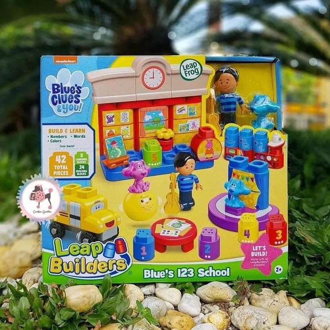 LeapFrog LeapBuilders Blues Clues and You Blue's 123 School