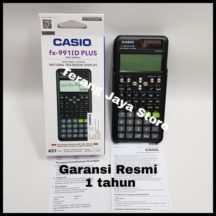 Terlaris Kalkulator Scientific Casio Fx-991 Id Plus Casio Fx-991Id Plus Good Quality