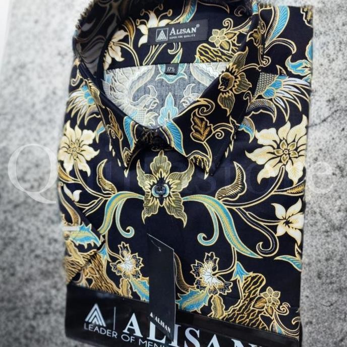 ALISAN Kemeja Batik Lengan Pendek Big Size - Reguler - 1201